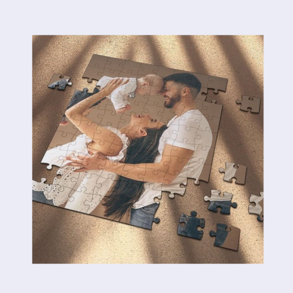 Family Photo Puzzle personalized gift