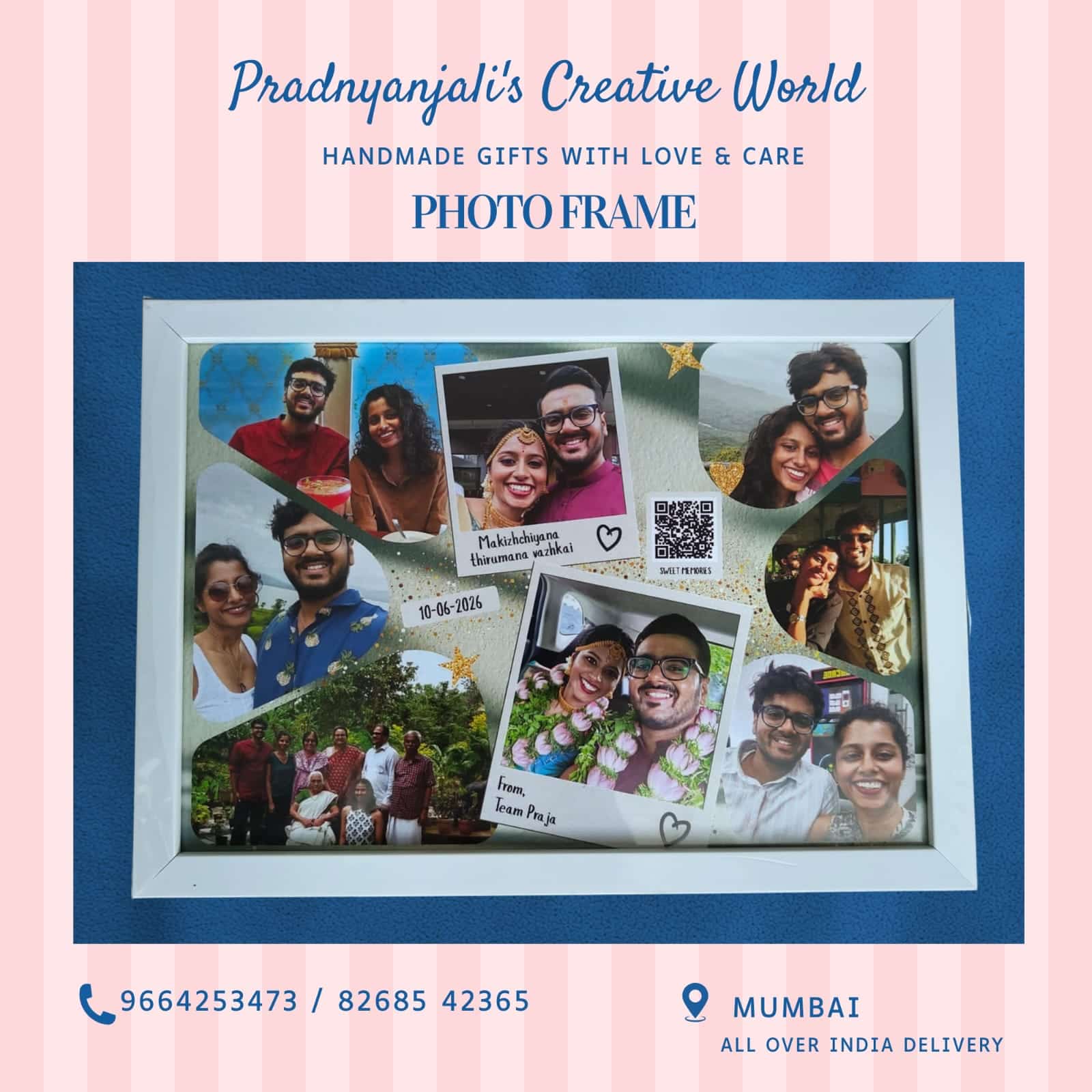 WEDDING PHOTO FRAME