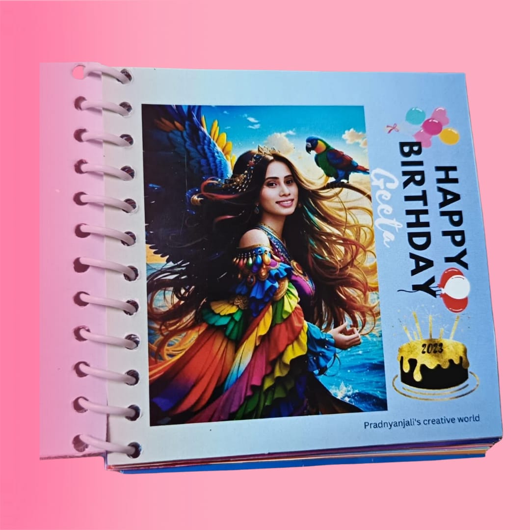 Customized Birthday Scrapbook